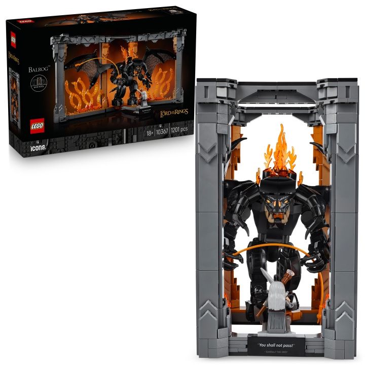 LEGO Ikoner - Ringenes herre: Balrog™ Bokkrok (10367) i gruppen LEKER, BARN OG BABY / Leker / Byggeleker / Lego hos TP E-commerce Nordic AB (D27755)