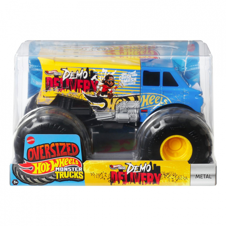 Hot Wheels Monster Trucks 1:24 Die-Cast - Demolevering i gruppen LEKER, BARN OG BABY / Leker / Lekebiler hos TP E-commerce Nordic AB (D27756)