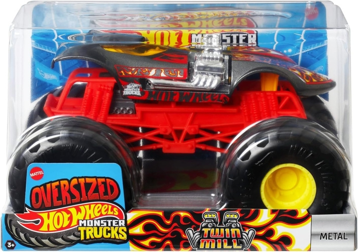 Hot Wheels Monster Trucks 1:24 Die-Cast - Twin Mill i gruppen LEKER, BARN OG BABY / Leker / Lekebiler hos TP E-commerce Nordic AB (D27758)