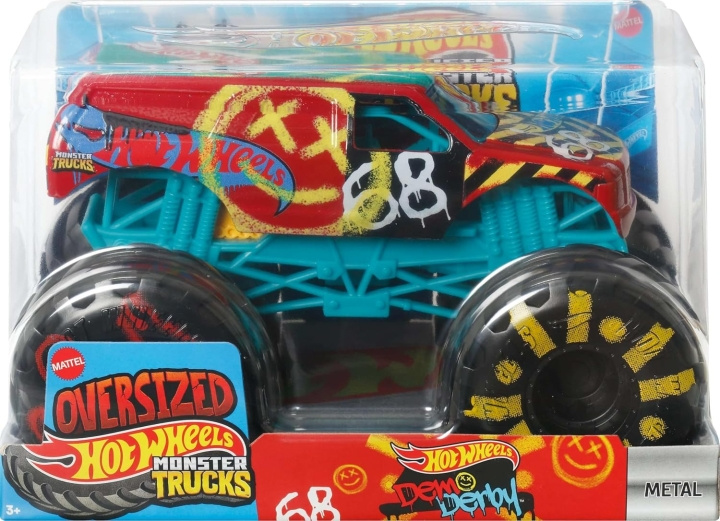 Hot Wheels Monster Trucks 1:24 Die-Cast - Demo Derby i gruppen LEKER, BARN OG BABY / Leker / Lekebiler hos TP E-commerce Nordic AB (D27759)