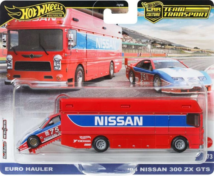 Hot Wheels Teamtransportbil og racerbil, gave til racersamlere (FLF56) i gruppen LEKER, BARN OG BABY / Leker / Lekebiler hos TP E-commerce Nordic AB (D27762)
