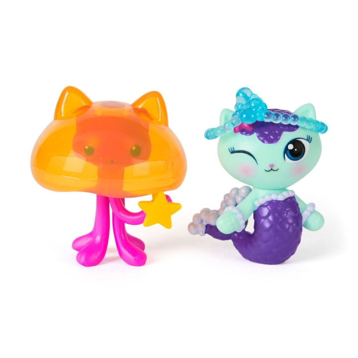 Gabby\'s Dollhouse Gabbys film 2Pack figur - Merkat og geléfisk (6074329) i gruppen LEKER, BARN OG BABY / Leker / Figurer, miniatyrer og tilbehør hos TP E-commerce Nordic AB (D27766)