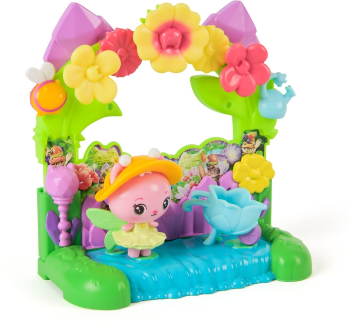 Gabby\'s Dollhouse Gabbys filmbalkong - Crystal Garden (6074165) i gruppen LEKER, BARN OG BABY / Leker / Figurer, miniatyrer og tilbehør hos TP E-commerce Nordic AB (D27767)
