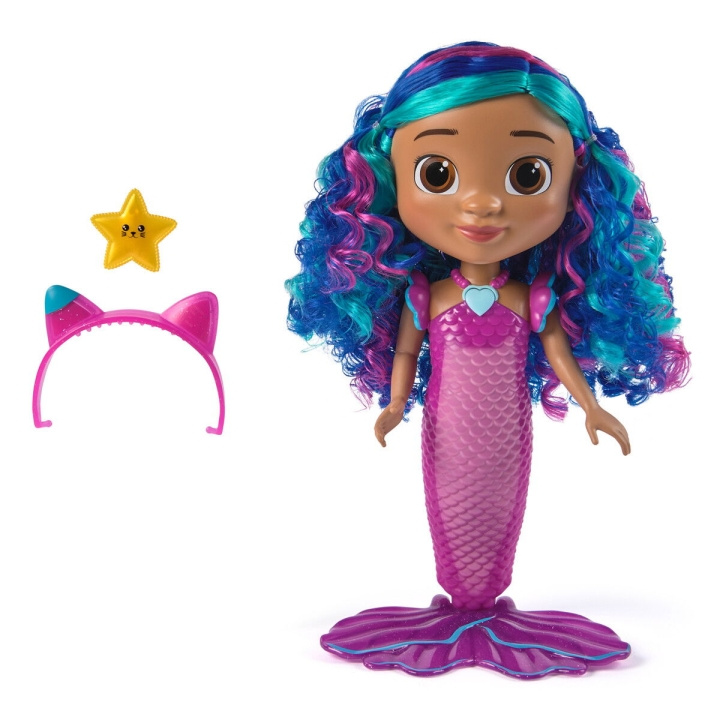 Gabby\'s Dollhouse Gabby\'s Movie Sing & Shine Havfrue Gabby dukke 36 cm (6074338) i gruppen LEKER, BARN OG BABY / Leker / Figurer, miniatyrer og tilbehør hos TP E-commerce Nordic AB (D27769)