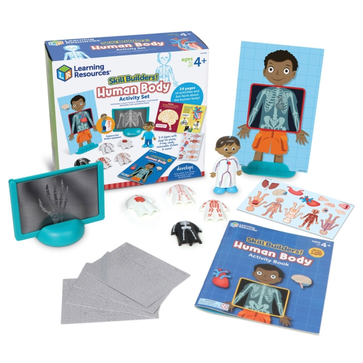 Learning Resources Ferdighetsbyggere! Menneskekroppen (LSP1261-SCA) i gruppen LEKER, BARN OG BABY / Leker / Lekesett hos TP E-commerce Nordic AB (D27784)
