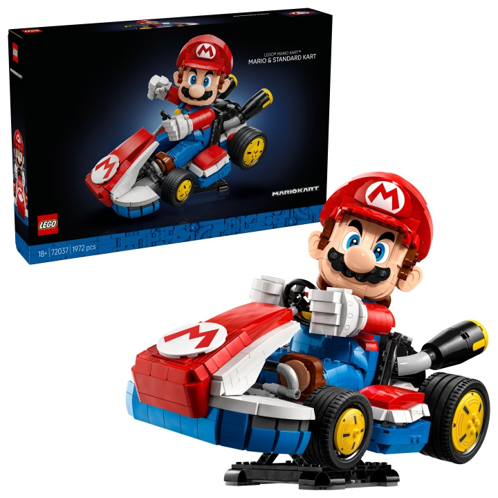 LEGO Super Mario - Mario Kart™: Mario & Standard Kart (72037) i gruppen LEKER, BARN OG BABY / Leker / Byggeleker / Lego hos TP E-commerce Nordic AB (D27789)