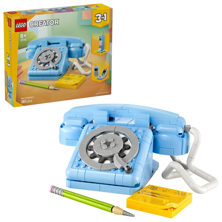 LEGO LEGO Creator - Retro telefon (31174) i gruppen LEKER, BARN OG BABY / Leker / Byggeleker / Lego hos TP E-commerce Nordic AB (D27802)