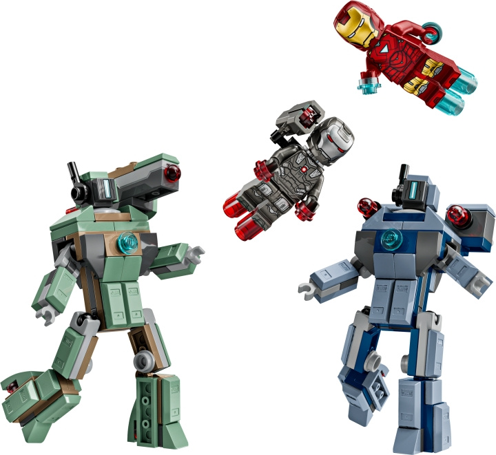 LEGO Superhelter - Iron Man og War Machine mot Hammer-droner (76320) i gruppen LEKER, BARN OG BABY / Leker / Byggeleker / Lego hos TP E-commerce Nordic AB (D27809)