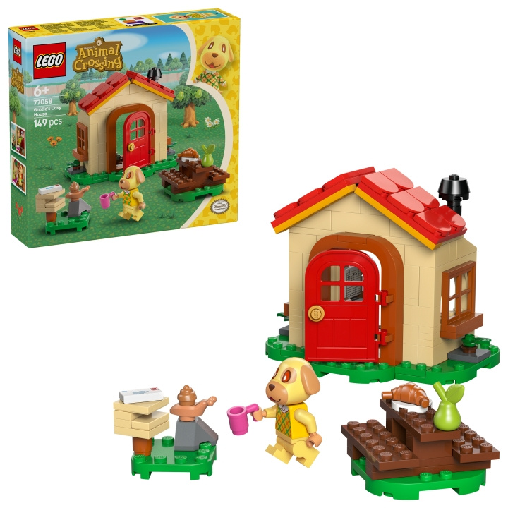 LEGO Animal Crossing - Goldies koselige hus (77058) i gruppen LEKER, BARN OG BABY / Leker / Byggeleker / Lego hos TP E-commerce Nordic AB (D27815)