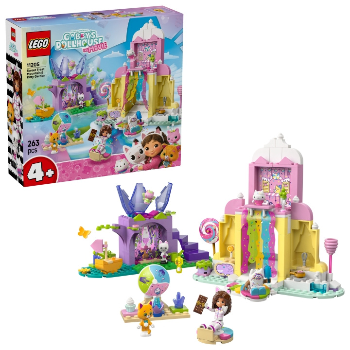 LEGO Gabbys dukkehus - Søtegodtfjellet og kattehagen (11205) i gruppen LEKER, BARN OG BABY / Leker / Byggeleker / Lego hos TP E-commerce Nordic AB (D27820)