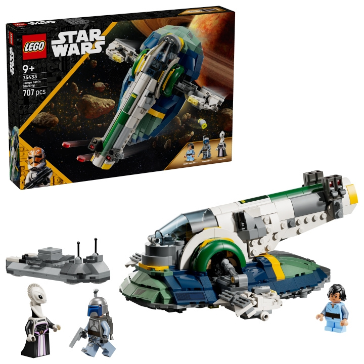 LEGO Star Wars TM - Jango Fetts stjerneskip (75433) i gruppen LEKER, BARN OG BABY / Leker / Byggeleker / Lego hos TP E-commerce Nordic AB (D27822)