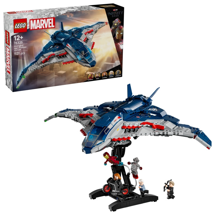 LEGO Superhelter - Avengers: Age of Ultron Quinjet (76325) i gruppen LEKER, BARN OG BABY / Leker / Byggeleker / Lego hos TP E-commerce Nordic AB (D27824)