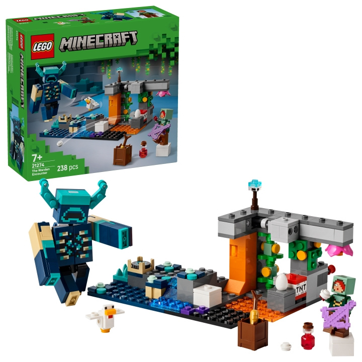 LEGO Minecraft - Vokterens møte (21274) i gruppen LEKER, BARN OG BABY / Leker / Byggeleker / Lego hos TP E-commerce Nordic AB (D27825)