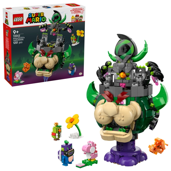 LEGO Super Mario - Prins Florian og Bowser-slottet (72042) i gruppen LEKER, BARN OG BABY / Leker / Byggeleker / Lego hos TP E-commerce Nordic AB (D27827)