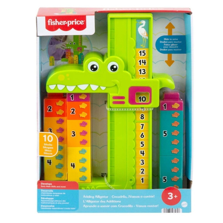 Fisher-Price Adding Alligator (JCT13) i gruppen LEKER, BARN OG BABY / Leker / Lekesett hos TP E-commerce Nordic AB (D27844)