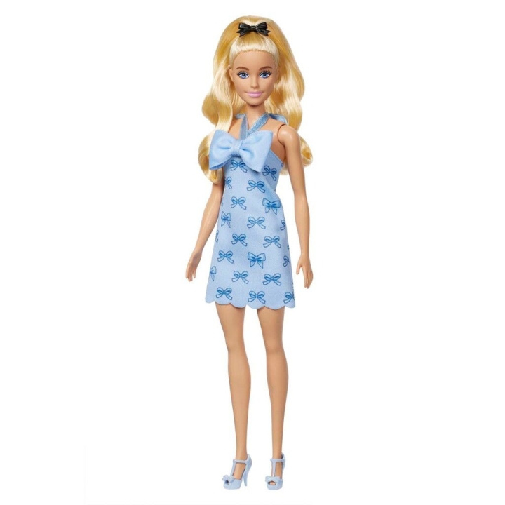 Barbie Fashionista Doll Blå sløyfer (HYT93) i gruppen LEKER, BARN OG BABY / Leker / Dukker & tilbehør hos TP E-commerce Nordic AB (D27846)