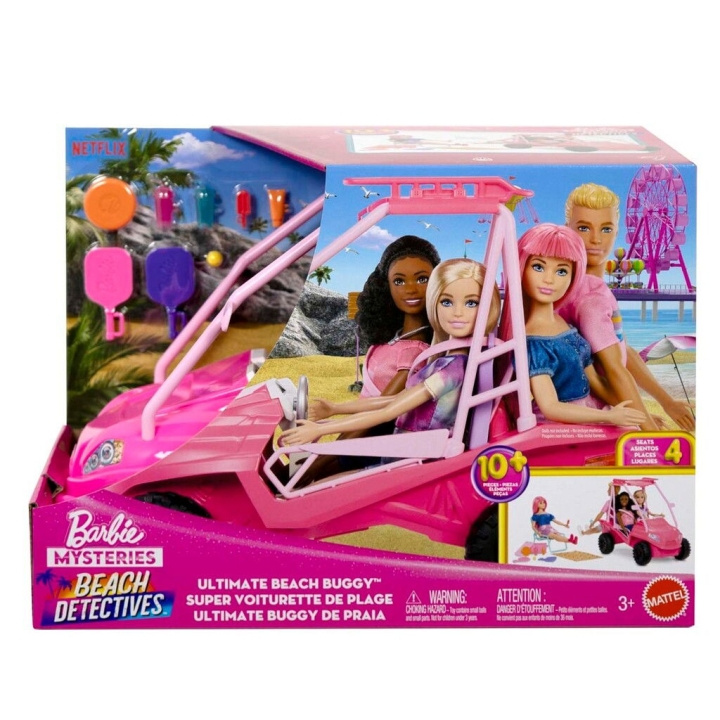 Barbie Mysteries Beach Buggy (JFV68) i gruppen LEKER, BARN OG BABY / Leker / Dukker & tilbehør hos TP E-commerce Nordic AB (D27856)