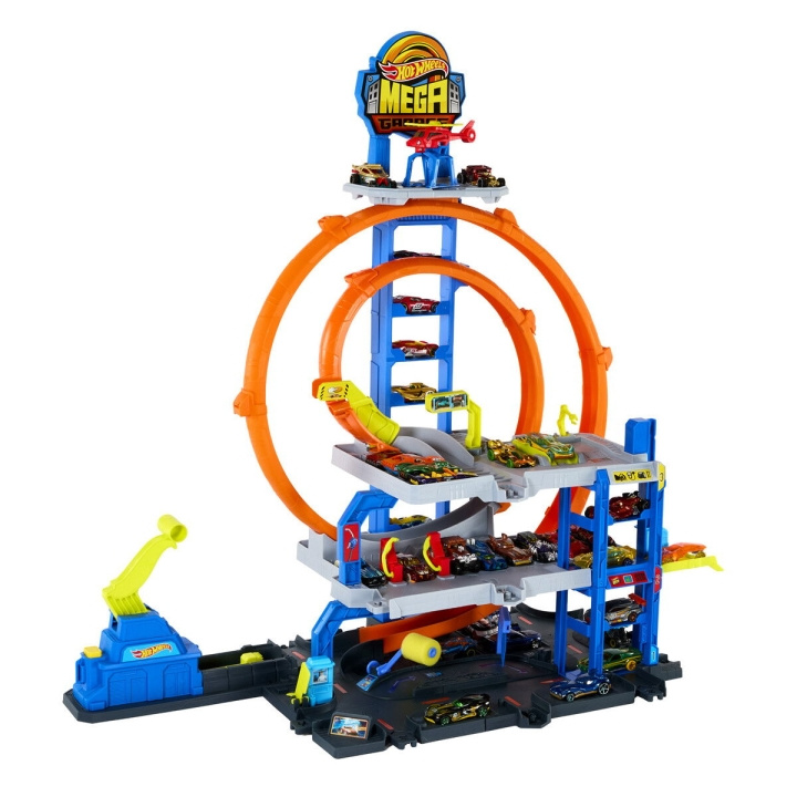 Hot Wheels City Mega Garage (JBM74) i gruppen LEKER, BARN OG BABY / Leker / Lekebiler hos TP E-commerce Nordic AB (D27861)