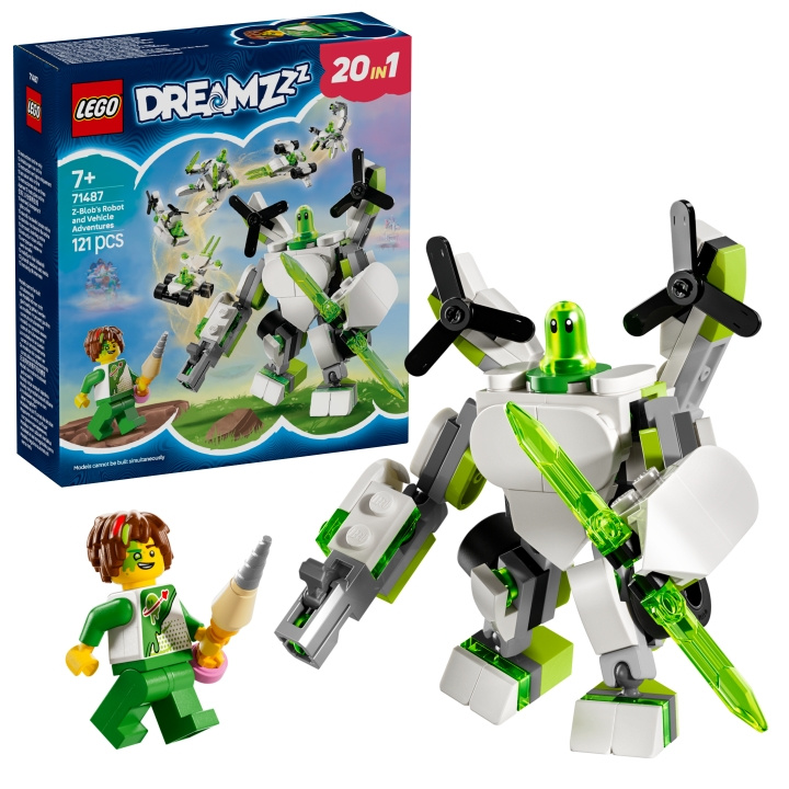 LEGO DREAMZzz - Z-Blobs robot- og kjøretøyeventyr (71487) i gruppen LEKER, BARN OG BABY / Leker / Byggeleker / Lego hos TP E-commerce Nordic AB (D27871)