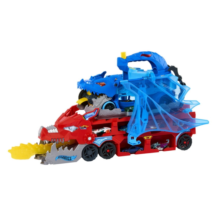Hot Wheels City Ultimate Dual Dragon Hauler (JBM72) i gruppen LEKER, BARN OG BABY / Leker / Lekebiler hos TP E-commerce Nordic AB (D27873)