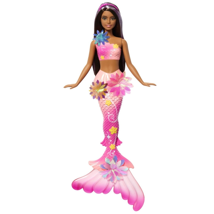 Barbie Blomstrende magisk svart havfruedukke (JDM73) i gruppen LEKER, BARN OG BABY / Leker / Dukker & tilbehør hos TP E-commerce Nordic AB (D27880)