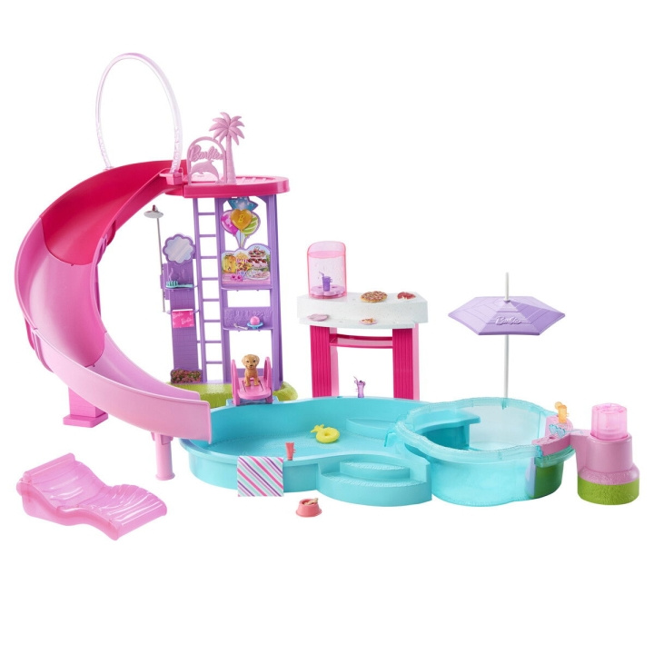 Barbie Drømmebasseng (JFP01) i gruppen LEKER, BARN OG BABY / Leker / Dukker & tilbehør hos TP E-commerce Nordic AB (D27881)