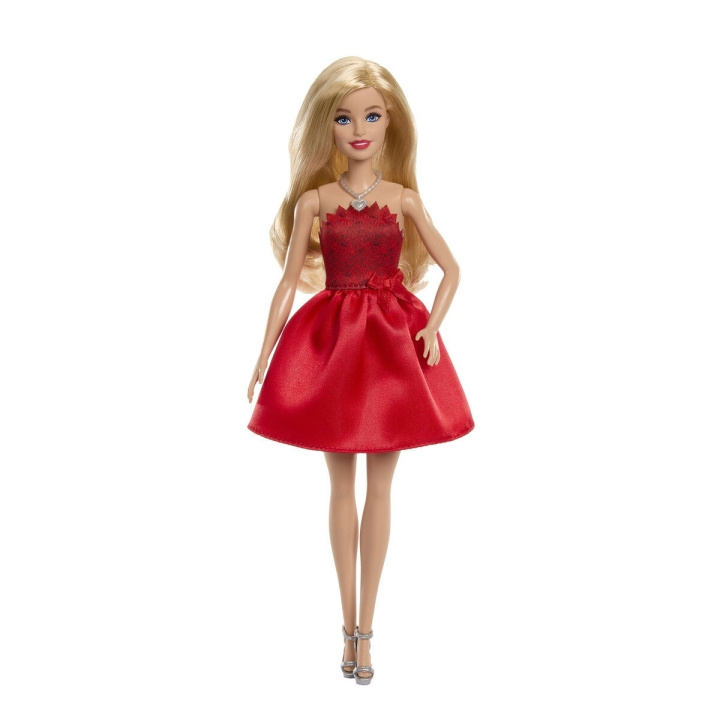 Barbie Fashionista 80th Anniversary Ruby Red Doll (JGD25) i gruppen LEKER, BARN OG BABY / Leker / Dukker & tilbehør hos TP E-commerce Nordic AB (D27884)