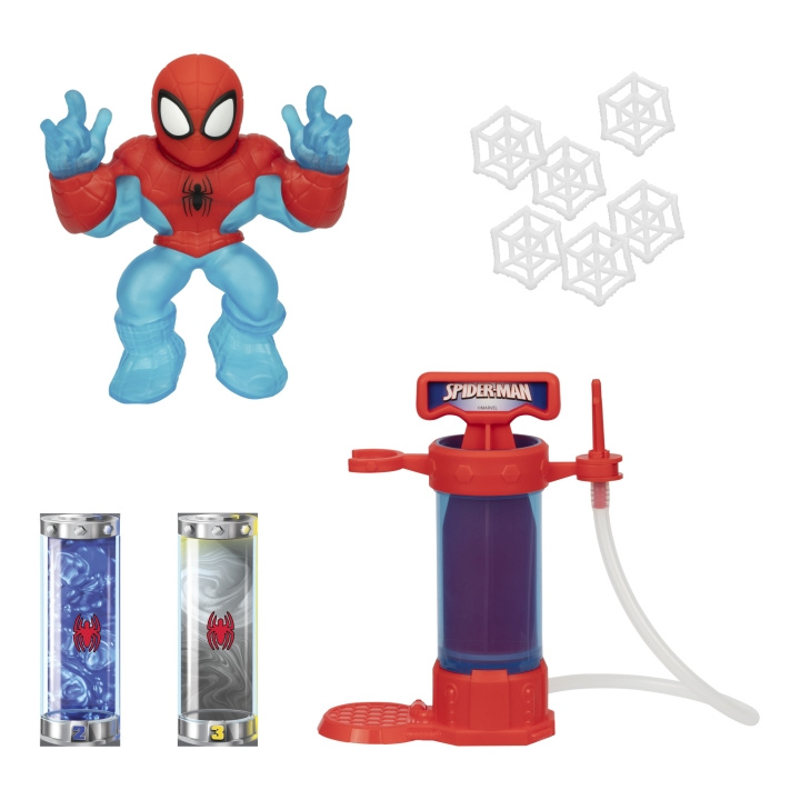 Goo Jit Zu Hero Creator Spiderman (43003) i gruppen LEKER, BARN OG BABY / Leker / Figurer, miniatyrer og tilbehør hos TP E-commerce Nordic AB (D27899)