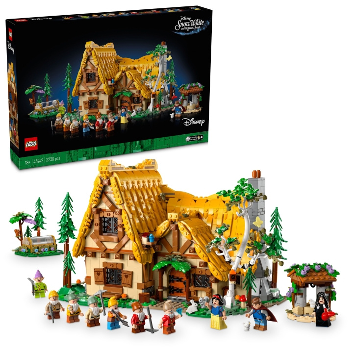 LEGO Disney - Snehvit og de syv dvergenes hytte (43242.) i gruppen LEKER, BARN OG BABY / Leker / Byggeleker / Lego hos TP E-commerce Nordic AB (D27913)