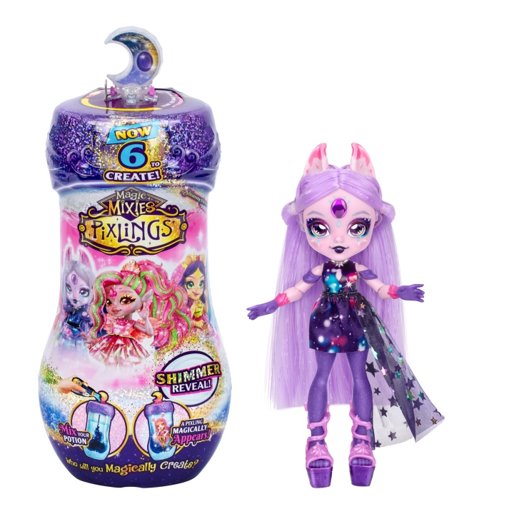 Magic Mixies Pixlings Shimmerverse dukke Howlexa - (30585) i gruppen LEKER, BARN OG BABY / Leker / Figurer, miniatyrer og tilbehør hos TP E-commerce Nordic AB (D27914)