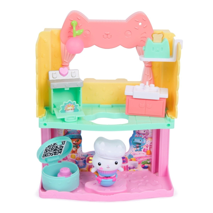Gabby\'s Dollhouse Gabbys filmportalrom - Kjøkken (6074281) i gruppen LEKER, BARN OG BABY / Leker / Figurer, miniatyrer og tilbehør hos TP E-commerce Nordic AB (D27921)