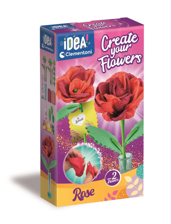 Clementoni Liten velduftende blomst - rose (I-18168) i gruppen LEKER, BARN OG BABY / Leker / Håndtverk hos TP E-commerce Nordic AB (D27926)