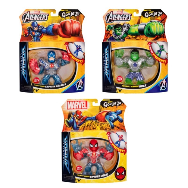 Goo Jit Zu Marvel S11-sortiment (42995) i gruppen LEKER, BARN OG BABY / Leker / Figurer, miniatyrer og tilbehør hos TP E-commerce Nordic AB (D27929)