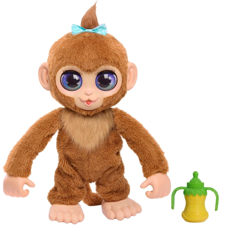 FurReal Peanut Den lekne apen 40 cm (272-28113) i gruppen LEKER, BARN OG BABY / Babyleker (0-3 år) / Kosedyr hos TP E-commerce Nordic AB (D27940)