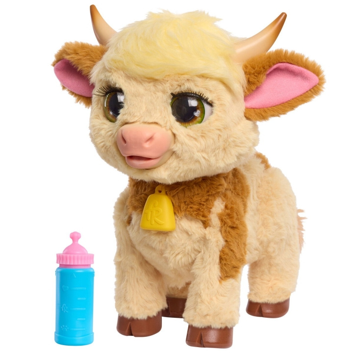 FurReal Maggie Kua som mates og følges (272-28158) i gruppen LEKER, BARN OG BABY / Babyleker (0-3 år) / Kosedyr hos TP E-commerce Nordic AB (D27942)