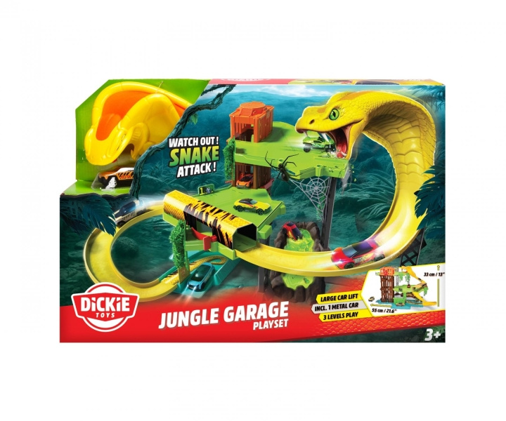 Dickie Toys Jungle Garage (203338000) i gruppen LEKER, BARN OG BABY / Leker / Lekesett hos TP E-commerce Nordic AB (D27987)