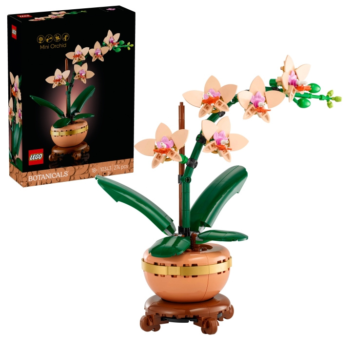 LEGO Botaniske planter - Mini orkidé (10343) i gruppen LEKER, BARN OG BABY / Leker / Byggeleker / Lego hos TP E-commerce Nordic AB (D28009)