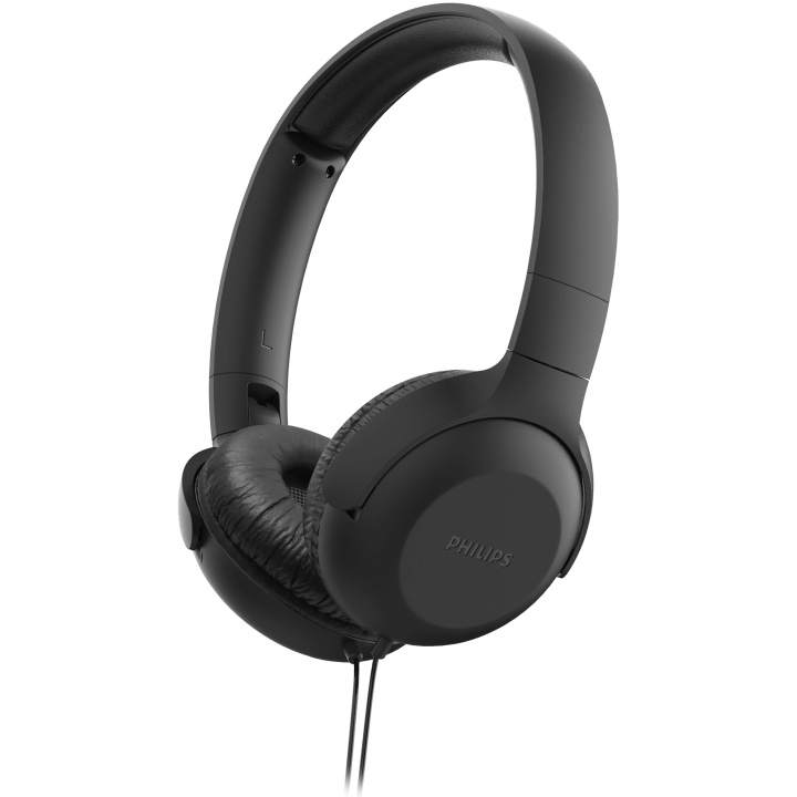 Philips Hörlurar Over-Ear Kabel Svarta i gruppen Elektronikk / Lyd & Bilde / Hodetelefoner & Tilbehør / Hodetelefoner hos TP E-commerce Nordic AB (D28024)
