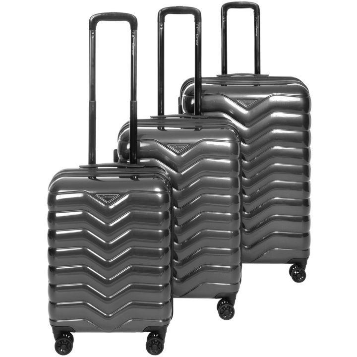 Cavalet Smygehuk Väskset 3st Grafit i gruppen SPORT, FRITID & HOBBY / Reise / Kofferter hos TP E-commerce Nordic AB (D28057)