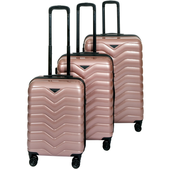 Cavalet Smygehuk Väskset 3st Rosa i gruppen SPORT, FRITID & HOBBY / Reise / Kofferter hos TP E-commerce Nordic AB (D28059)