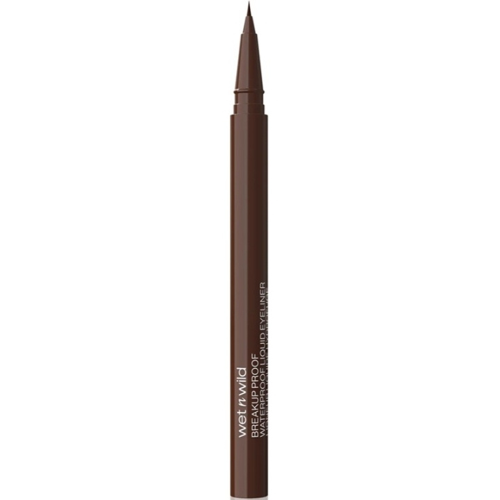 Wet n Wild Breakup Proof Liquid Eyeliner Brown i gruppen HELSE OG SKJØNNHET / Makeup / Øyne og øyebryn / Eyeliner/Kajal hos TP E-commerce Nordic AB (D28073)