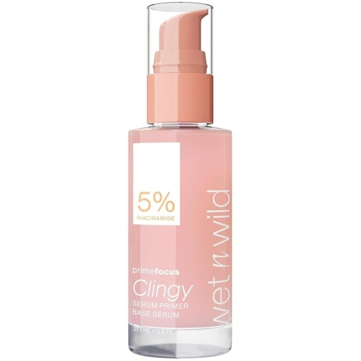 Wet n Wild Prime Focus Clingy Serum Primer 27ml i gruppen HELSE OG SKJØNNHET / Makeup / Makeup ansikt / Primer hos TP E-commerce Nordic AB (D28082)