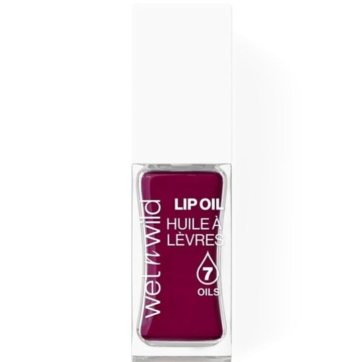 Wet n Wild Lip Oil Merlot Glass 7.11ml i gruppen HELSE OG SKJØNNHET / Makeup / Lepper / Lipgloss / Plumper hos TP E-commerce Nordic AB (D28084)