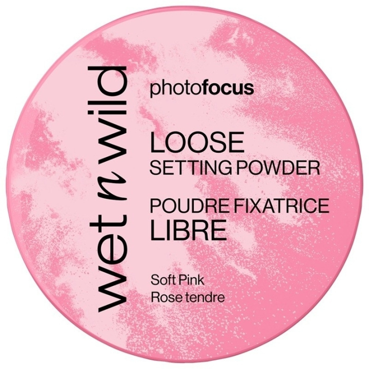 Wet n Wild Photo Focus Loose Setting Powder Soft Pink 20g i gruppen HELSE OG SKJØNNHET / Makeup / Makeup ansikt / Pudder hos TP E-commerce Nordic AB (D28087)