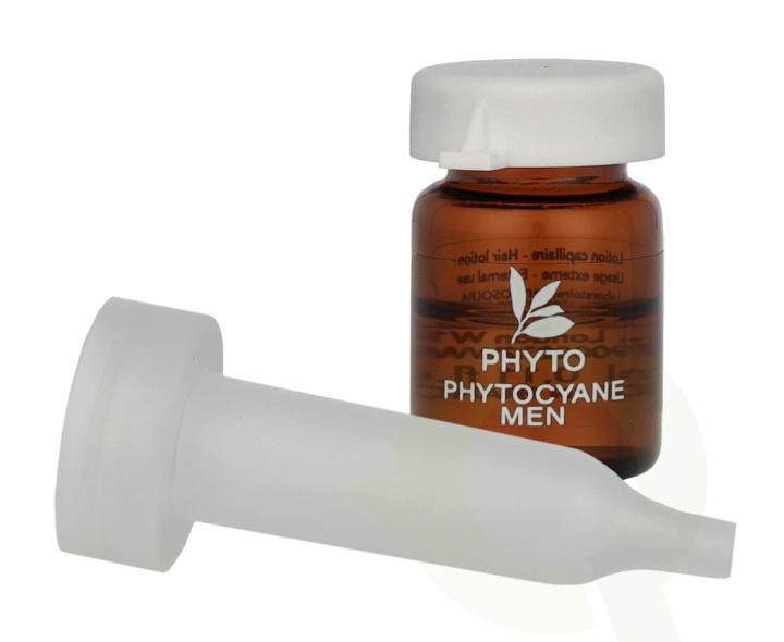 Phyto Phytocyane Men Treatment Set 42 ml 12x3,5ml Ampoules - Anti Hair Loss i gruppen HELSE OG SKJØNNHET / Hudpleie / Ansikt / Hudserum hos TP E-commerce Nordic AB (D28117)