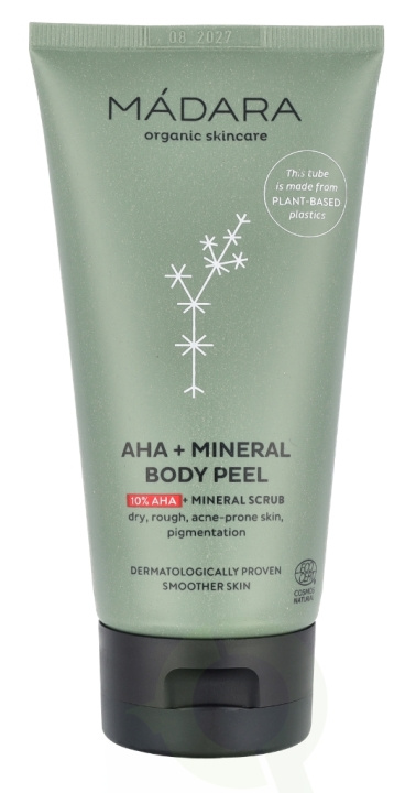 Madara AHA + Mineral Smoothing Body Scrub 175 ml i gruppen HELSE OG SKJØNNHET / Hudpleie / Kroppspleie / Body lotion hos TP E-commerce Nordic AB (D28134)