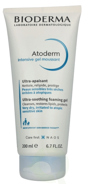 Bioderma Atoderm Intensive Gel Moussant 200 ml i gruppen HELSE OG SKJØNNHET / Hudpleie / Ansikt / Dagkrem hos TP E-commerce Nordic AB (D28157)