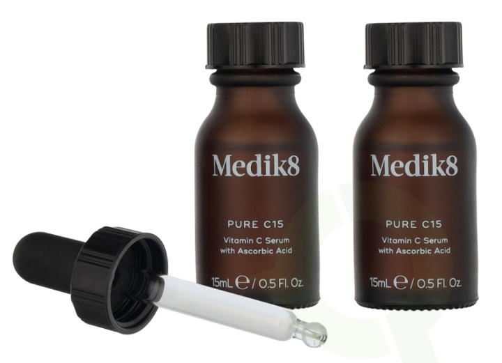 Medik8 Pure C15 Vitamin C Serum Set 30 ml 2x15ml i gruppen HELSE OG SKJØNNHET / Hudpleie / Ansikt / Hudserum hos TP E-commerce Nordic AB (D28232)