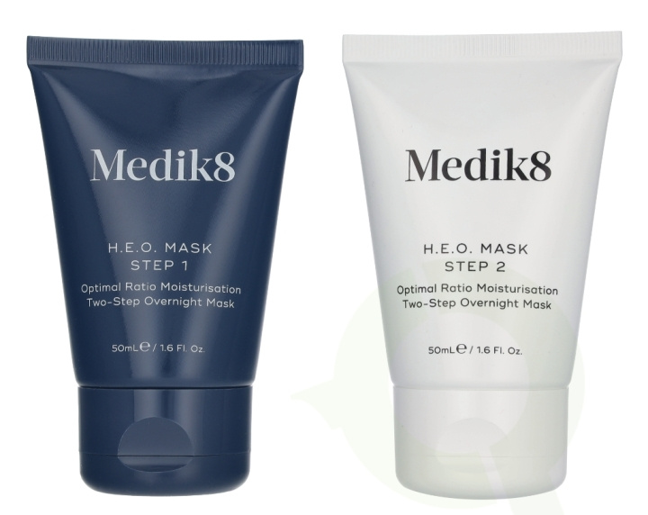 Medik8 H.E.O Mask Set 100 ml 2x50ml i gruppen HELSE OG SKJØNNHET / Hudpleie / Ansikt / Dagkrem hos TP E-commerce Nordic AB (D28246)