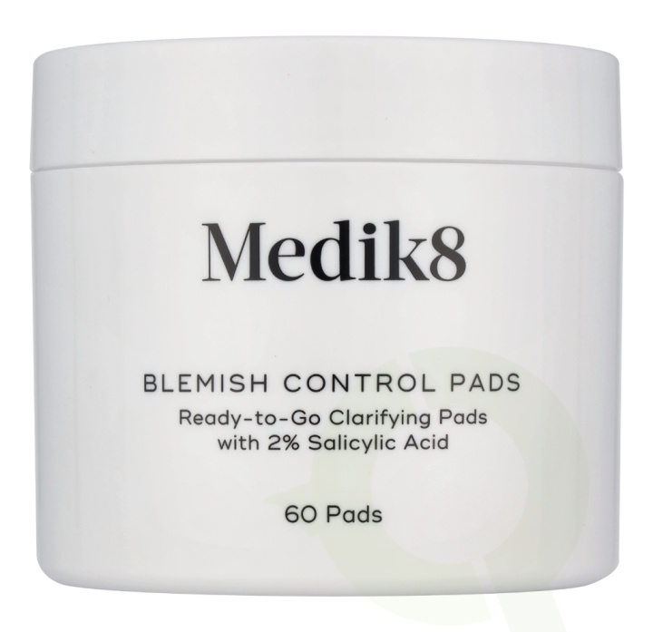 Medik8 Blemish Control Pads @ 1 pack x 60 piece i gruppen HELSE OG SKJØNNHET / Hudpleie / Ansikt / Dagkrem hos TP E-commerce Nordic AB (D28269)